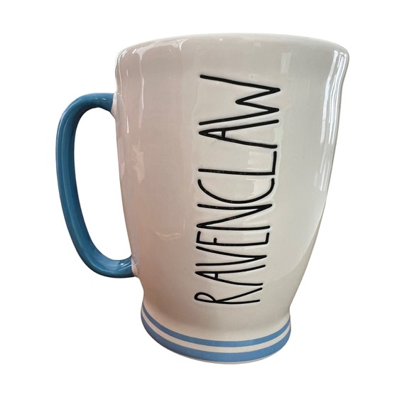 Rae Dunn Harry Potter Ravenclaw Crest Mug Blue Handle Wizarding World 16 fl oz - Picture 2 of 4